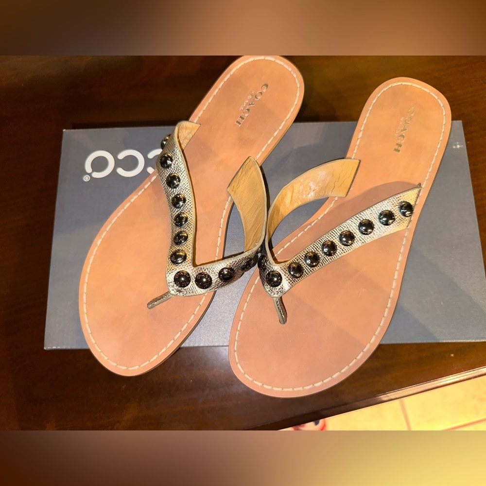 Coach sandals
